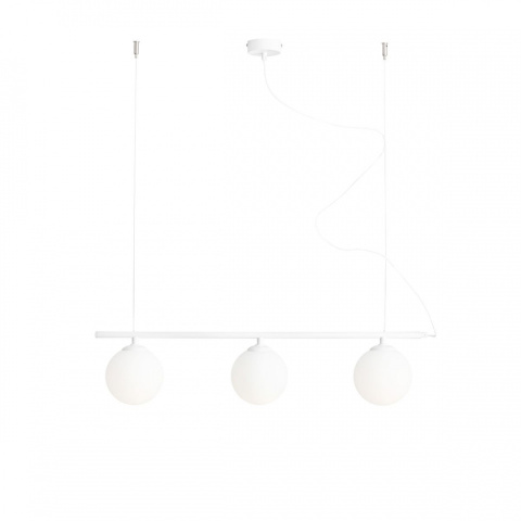 Lampa wisząca BERYL 3 GLASS WHITE Lampa wisząca BERYL 3 GLASS WHITE