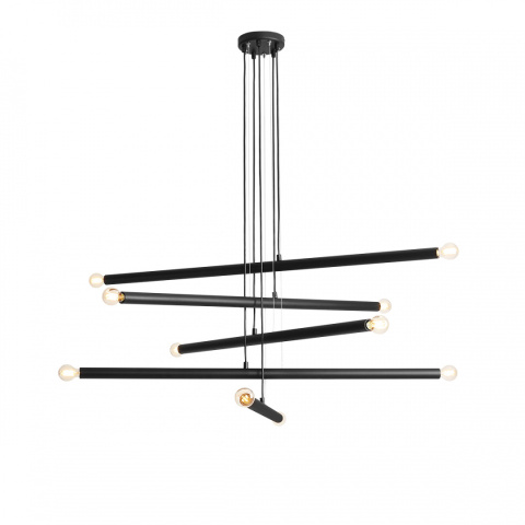 Lampa wisząca TUBO10 BLACK Lampa wisząca TUBO10 BLACK