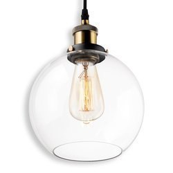 NEW YORK LOFT NO. 2 - Szklana lampa wisząca Altavola Design