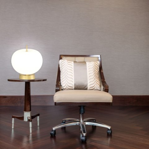 Ekskluzywna lampa LED stołowa złoto biała Apple T Altavola Design Ekskluzywna lampa LED stołowa złoto biała Apple T Altavola Design