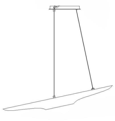 Lampa wisząca BLACK TUBE czarno złota 100 cm Step into Design Lampa wisząca BLACK TUBE czarno złota 100 cm Step into Design