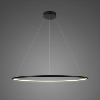 Lampa wisząca Ledowe Okręgi No.1 100cm in 3k czarna