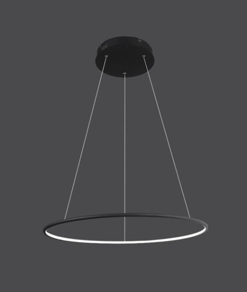 Lampa wisząca Ledowe Okręgi No.1 100cm in 3k czarna Lampa wisząca Ledowe Okręgi No.1 100cm in 3k czarna