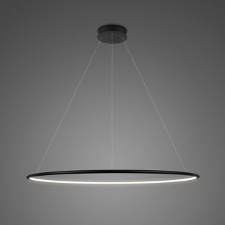 Lampa wisząca Ledowe Okręgi No.1 100cm 4k czarna