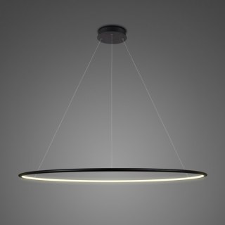 Lampa wisząca Ledowe Okręgi No.1 120cm in 3k czarna