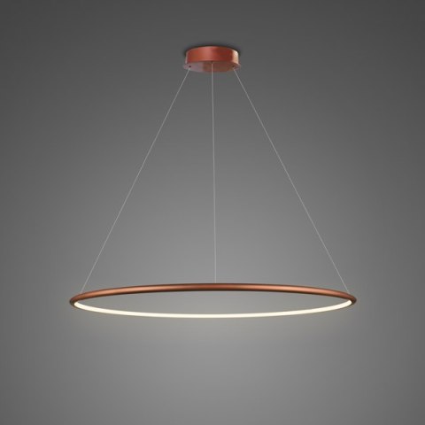Lampa wisząca Ledowe Okręgi No.1 60cm 3k miedziana Lampa wisząca Ledowe Okręgi No.1 60cm 3k miedziana