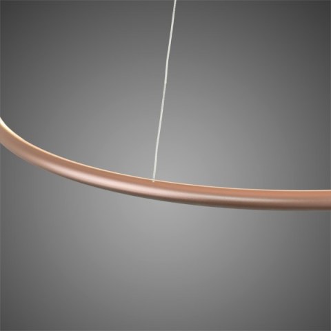 Lampa wisząca Ledowe Okręgi No.1 60cm 3k miedziana Lampa wisząca Ledowe Okręgi No.1 60cm 3k miedziana