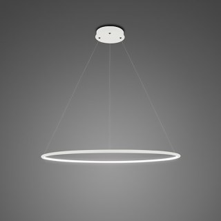 Lampa wisząca Ledowe Okręgi No.1 60cm 4k biała