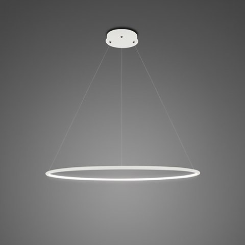 Lampa wisząca Ledowe Okręgi No.1 60cm 4k biała Lampa wisząca Ledowe Okręgi No.1 60cm 4k biała