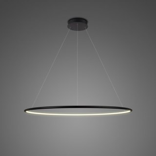 Lampa wisząca Ledowe Okręgi No.1 80cm 3k czarna