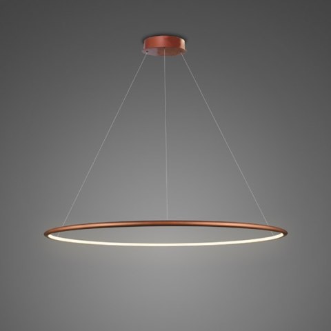 Lampa wisząca Ledowe Okręgi No.1 80cm 3k miedziana Lampa wisząca Ledowe Okręgi No.1 80cm 3k miedziana