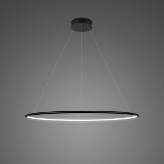 Lampa wisząca Ledowe Okręgi No.1 80cm 4k czarna