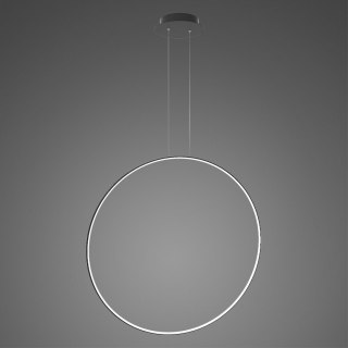 Lampa Ledowe Okręgi No.1 X 100cm czarna 4k