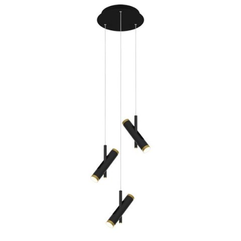 Lampa wisząca LUNETTE No. 3 czarna Altavola Design