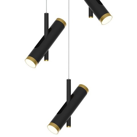Lampa wisząca LUNETTE No. 3 czarna Altavola Design