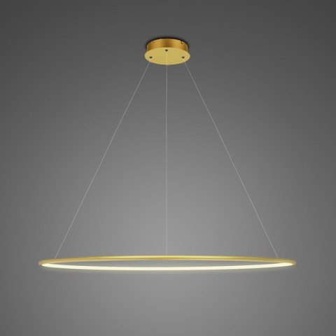 Lampa wisząca Ledowe Okręgi No.1 100cm 3k złota Lampa wisząca Ledowe Okręgi No.1 100cm 3k złota