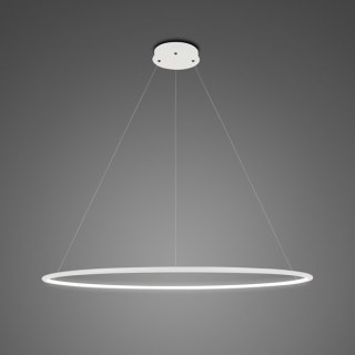 Lampa wisząca Ledowe Okręgi No.1 100 cm in 4k biała