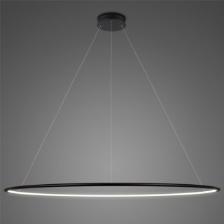 Lampa wisząca Ledowe Okręgi No.1 200 cm in 4k czarna