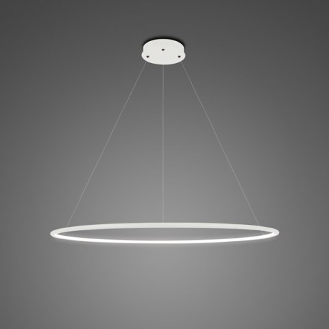 Lampa wisząca Ledowe Okręgi No.1 80cm 4k biała Lampa wisząca Ledowe Okręgi No.1 80cm 4k biała