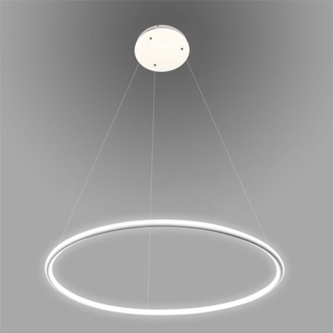 Lampa wisząca Ledowe Okręgi No.1 80cm 4k biała Lampa wisząca Ledowe Okręgi No.1 80cm 4k biała