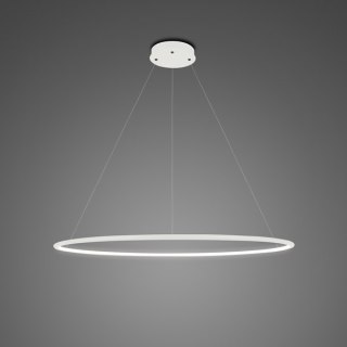 Lampa wisząca Ledowe Okręgi No.1 80cm 4k biała ściemnialna