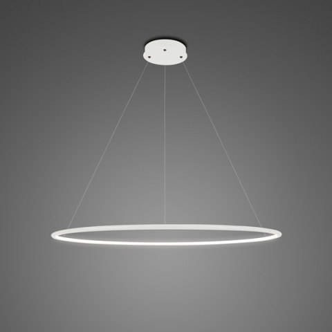 Lampa wisząca Ledowe Okręgi No.1 80cm 4k biała ściemnialna Lampa wisząca Ledowe Okręgi No.1 80cm 4k biała ściemnialna