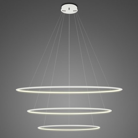 Lampa wisząca Ledowe Okręgi No.3 100 cm in 3k biała Lampa wisząca Ledowe Okręgi No.3 100 cm in 3k biała