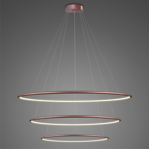 Lampa wisząca Ledowe Okręgi No.3 100 cm in 3k różowe złoto Lampa wisząca Ledowe Okręgi No.3 100 cm in 3k różowe złoto