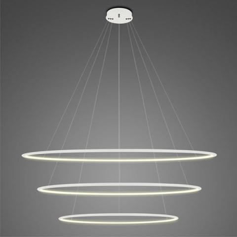 Lampa wisząca Ledowe Okręgi No.3 120 cm in 3k biała Lampa wisząca Ledowe Okręgi No.3 120 cm in 3k biała