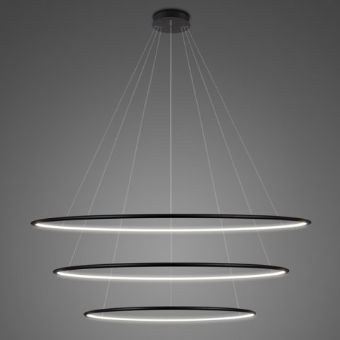 Lampa wisząca Ledowe Okręgi No.3 120 cm in 4k czarna Lampa wisząca Ledowe Okręgi No.3 120 cm in 4k czarna