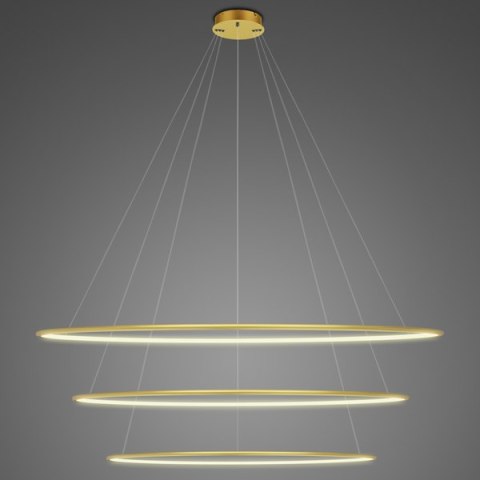 Lampa wisząca Ledowe Okręgi No.3 150 cm in 3k złota Lampa wisząca Ledowe Okręgi No.3 150 cm in 3k złota