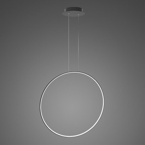 Lampa wisząca Ledowe okręgi No.1 X 80cm in 3k czarny Lampa wisząca Ledowe okręgi No.1 X 80cm in 3k czarny