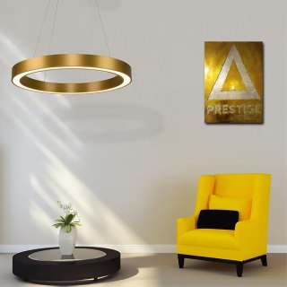 Ledowa lampa wisząca Billions No.4 80 cm 3k złota