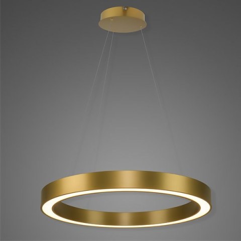 Ledowa lampa wisząca Billions No.4 80 cm 3k złota