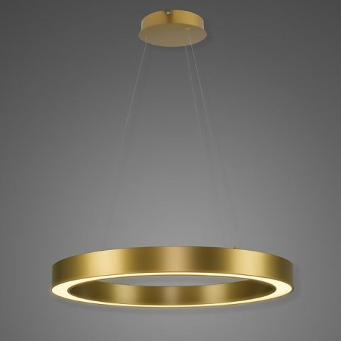 Ledowa lampa wisząca Billions No.4 80 cm 3k złota