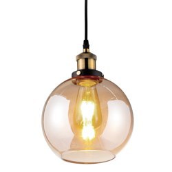 NEW YORK LOFT NO. 2 B - Szklana lampa wisząca Altavola Design