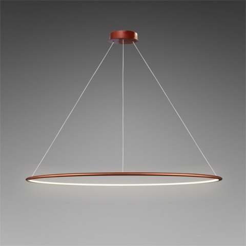 Nowoczesna lampa Ledowe Okręgi No.1 150cm in 3k miedziana ściemnialna Nowoczesna lampa Ledowe Okręgi No.1 150cm in 3k miedziana ściemnialna