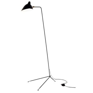 Lampa podłogowa CRANE-F1 czarna 160 cm Step into Design