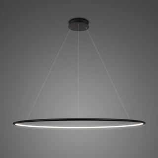 Lampa wisząca Ledowe Okręgi No.1 120 cm in 4k czarna ściemnialna