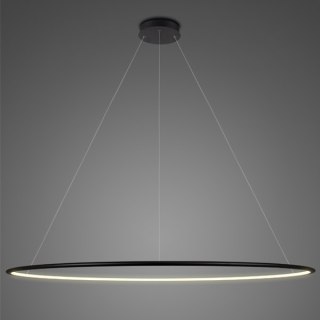 Lampa wisząca Ledowe Okręgi No.1 180 cm in 3k czarna ściemnialna