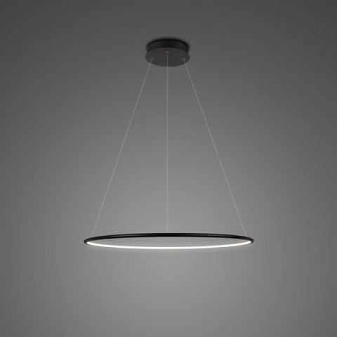 Lampa wisząca Ledowe Okręgi No.1 40 in 4k czarna Lampa wisząca Ledowe Okręgi No.1 40 in 4k czarna