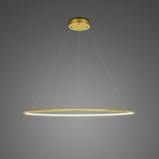 Lampa wisząca Ledowe Okręgi No.1 80 cm in 3k złota ściemnialna