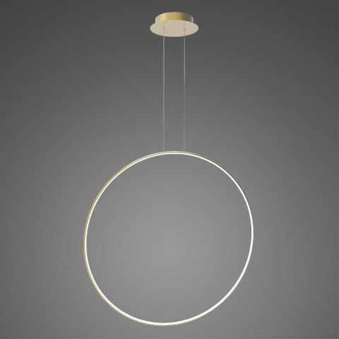 Lampa wisząca Ledowe okręgi No.1 X 100 cm in 3k złoty Lampa wisząca Ledowe okręgi No.1 X 100 cm in 3k złoty