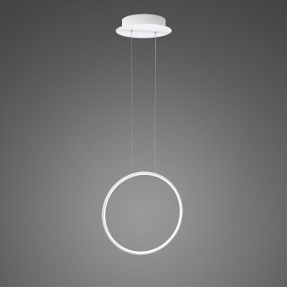 Lampa wisząca Ledowe okręgi No.1 X 40cm in 4k biała