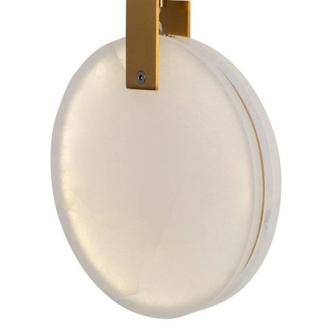 Lampa wisząca MARBLE LED marmurowo złota 30 cm Step into Design