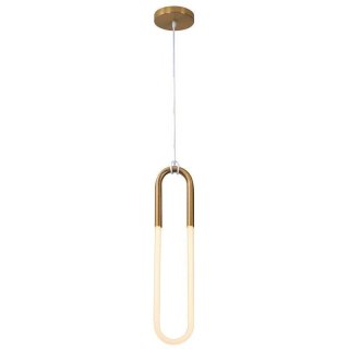 Lampa wisząca U-SHAPE mosiądz 60 cm Step into Design