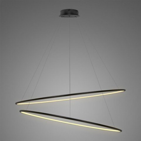 Lampa Ledowe Okręgi No. 2 120 cm in 3k czarna Lampa Ledowe Okręgi No. 2 120 cm in 3k czarna