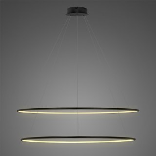 Lampa Ledowe Okręgi No. 2 120 cm in 3k czarna ściemnialna