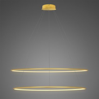 Lampa Ledowe Okręgi No. 2 120 cm in 3k złota ściemnialna