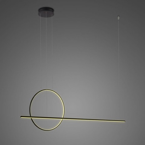 Lampa wisząca LINEA No.2 100 40 cm czarna 3k ściemnialna Lampa wisząca LINEA No.2 100 40 cm czarna 3k ściemnialna